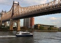 Ed Koch Queensboro Bridge Royalty Free Stock Photo