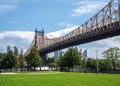 Ed Koch Queensboro Bridge, between Manhattan and Queens, NYC Royalty Free Stock Photo