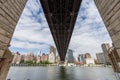 Ed Koch Queensboro bridge and roosevelt Tram, New York City. Royalty Free Stock Photo