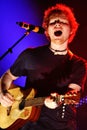 Ed Sheeran performs at FIB