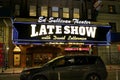 Ed Sullivan Theater at Night