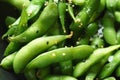 Edamame fresh soya beans close-up macro Royalty Free Stock Photo