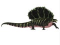 Edaphosaurus Dinosaur Side Profile