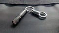 EDC Keychain flashlight view number one Royalty Free Stock Photo