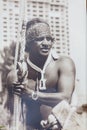 Eddie Aikau traditional hawaiian opening ceremony Royalty Free Stock Photo