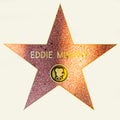 Eddie Morphy`s star on Hollywood Walk of Fame