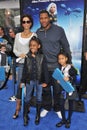 Eddie Murphy, Michael Strahan, Nicole Mitchell Murphy