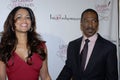 Eddie Murphy and Tracey Edmonds on the red carpet. Royalty Free Stock Photo