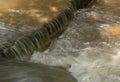 An Eddy forms in the river of Shanks Town Waterfall Royalty Free Stock Photo