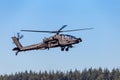 Dutch Apache attack helicopter Royalty Free Stock Photo