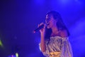 Eden Alena is an israeli singer preporming at Israel 70 Independence Day at Karmiel