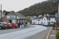 Small lakeside village of Pooley Bridge near Lake Ullswater in Lake District, England