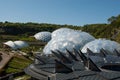 Eden Project Biomes and Landscape Royalty Free Stock Photo