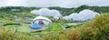 Eden Project - Panorama Royalty Free Stock Photo