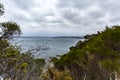 Eden Rugged Cliffs of the NSW South Coast Royalty Free Stock Photo