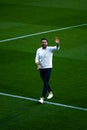 Eder Saravia Coach FCA during the LaLiga Smartbank match between FC Andorra and Deportivo Alaves at Estadi Nacional on October