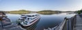 Edersee lake germany high resolution panoramic picture