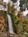 Edessa city,  pozar waterfalls and thermal waters greece Royalty Free Stock Photo