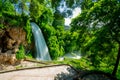 Edessa waterfall and park, Greece Royalty Free Stock Photo