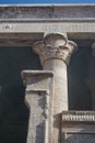 Edfu, Egypt: The temple of Edfu, Dedicated to Horus and Hathor of Dendera Royalty Free Stock Photo