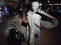 Edgar Allan Poe Statue Boylston and Charles Street, Boston, MA, USA