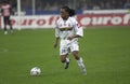 Edgar Davids in action during the match Royalty Free Stock Photo