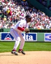 Edgar Renteria, Boston Red Sox Royalty Free Stock Photo