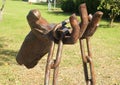 Edgard, Louisiana, U.S.A - February 2, 2020 - A hand monument near Whitney Plantation