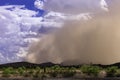 Edge of Arizona Haboob Sandstorm Royalty Free Stock Photo