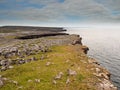 The edge of a cliff. Inishmore, Aran islands, Ireland, Atlantic ocean, Popular tourists destination with amazing views