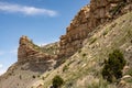 Edge of Cuesto Wall Erodes in Mesa Verde