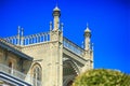 Edge of the facade of the Vorontsov Palace in Crimea Royalty Free Stock Photo
