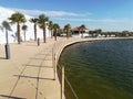 The edge of lake at Balotesti Therme Royalty Free Stock Photo