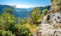 Edge of Vikos gorge. Zagoria, Epirus, Greece