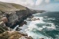 The Edge of the World Coastal Landscape with Cliffs and Coves that Lead to Infinity