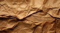 edges brown crumpled paper