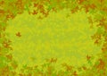 Edges leaf pattern background wallpaper for design layout Royalty Free Stock Photo