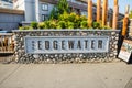 The Edgewater Hotel is located on the waterfront in Seattle Royalty Free Stock Photo