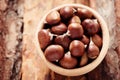 Edible chestnuts Royalty Free Stock Photo