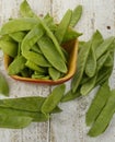 Edible Podded Peas Royalty Free Stock Photo