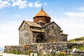 edifice of Surp Astvatsatsin church in Sevanavank Royalty Free Stock Photo