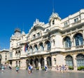Edifici de la Duana building in Barcelona. Spain Royalty Free Stock Photo