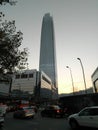 Edificio Costanera Center Royalty Free Stock Photo