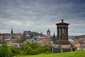 Edinburgh from Calton Hill, Scotland Royalty Free Stock Photo