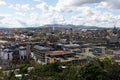 City of Edinburgh view from observation deck