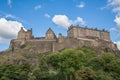 Edinburgh Castle on Castle Rock Royalty Free Stock Photo