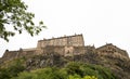 Edinburgh Castle on Castle Rock Royalty Free Stock Photo