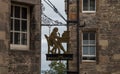 Edinburgh Castle entrance details, Scotland