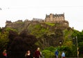 Edinburgh Castle historic fortress, Scotland Royalty Free Stock Photo