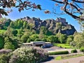 Edinburgh Castle from Princes Street, Scotland